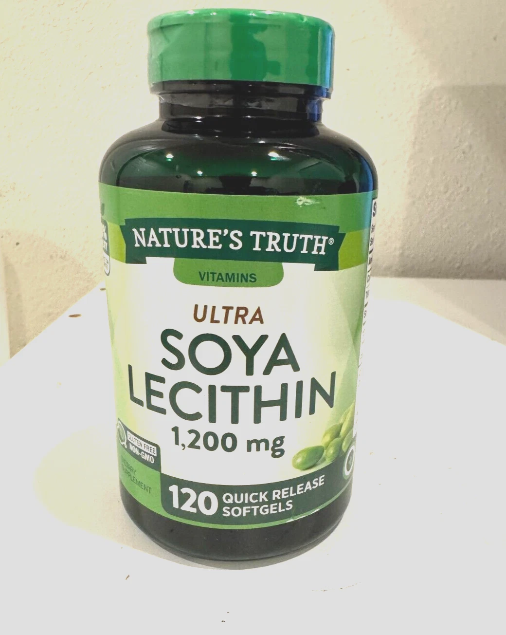 Nature's Truth Ultra Soya Lecithin Softgels, 1200 mg, 120 count