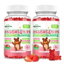 Kids Magnesium Glycinate Gummies Magnesium Supplement with L-Theanine Vitamin...