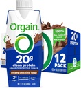 Orgain 20g Clean Protein Shake, Creamy Chocolate Fudge EXP 09/14/25, 11 fl oz