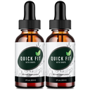 (2 Pack) QuickFit Keto Support Liquid Drops, Quick Fit Weight Loss Keto Drops