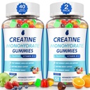 Creatine Gummies for Men & Women - Creatine Monohydrate Gummies 5g, Muscle Bu...