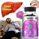 Milk Thistle (Silymarin) Extract 3500 Mg Liver Cleanser Liver Detox Cardio