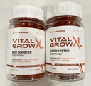 2 Pack Vital Grow XL Gummies NO2 Booster Advanced Nitric Oxide Mens 30 Count