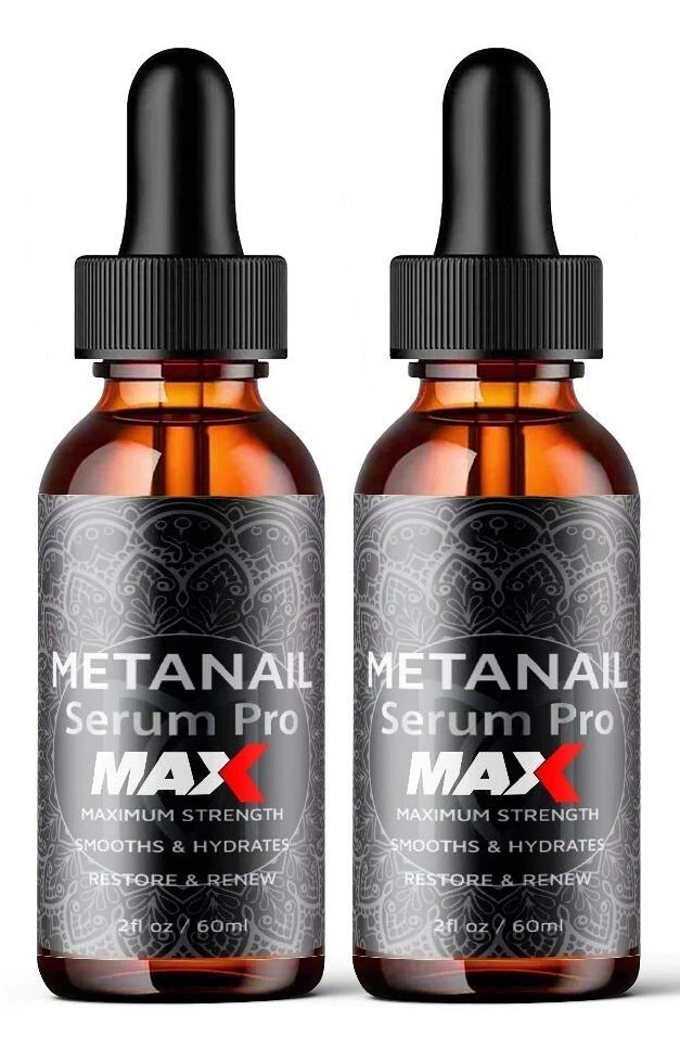 (2 Pack) Metanail Serum ProMax For Nail and Fungus Support Advanced Drops