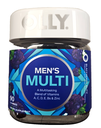 OLLY Men's Multi Daily Vitamin 90 Blackberry Flavor Gummies __
