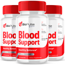 Biopulse Blood Support Advanced Formula Health & Wellness Supplement 180 Capsule