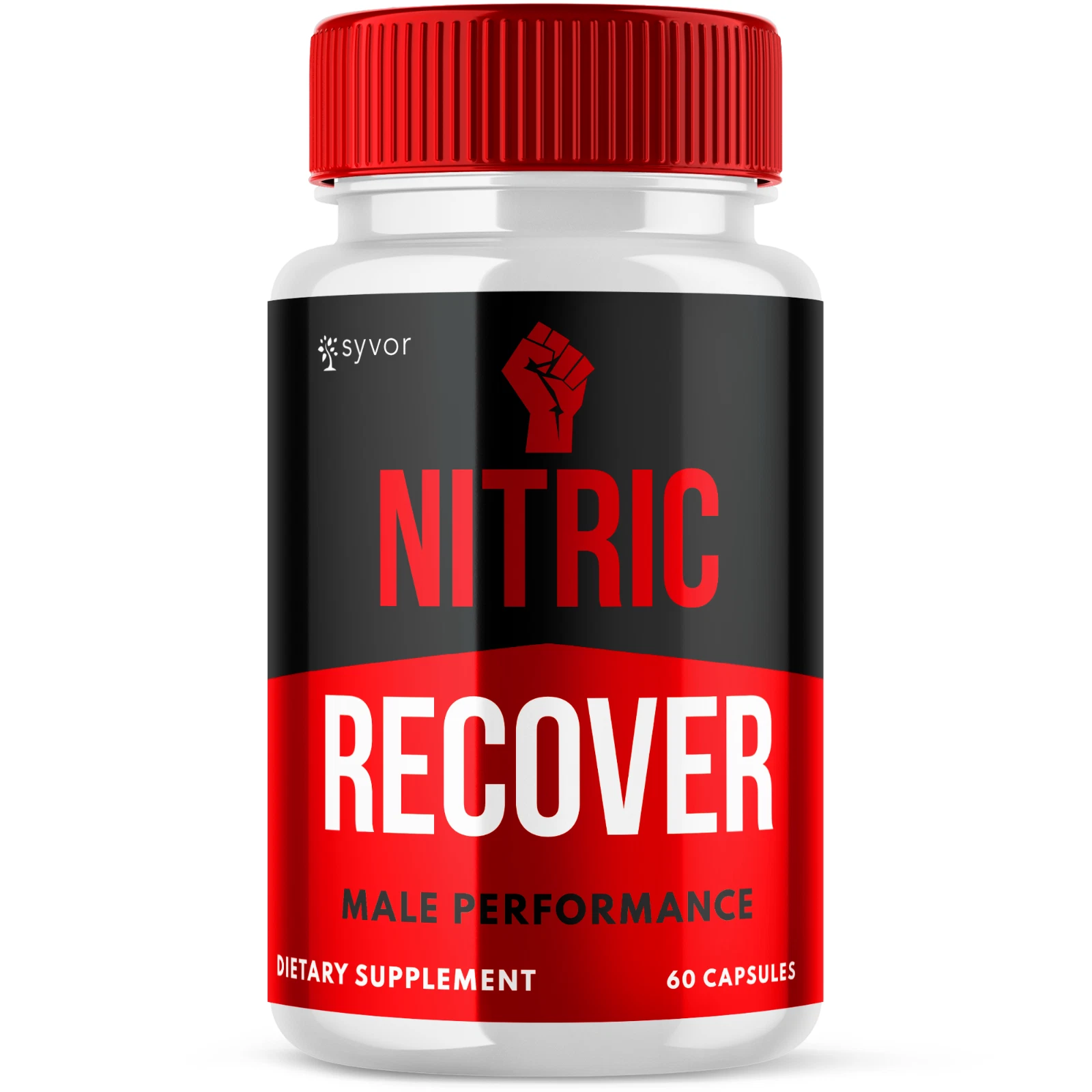 Nitric Recover Support Vitamin Maximum Strength Supplement for Men 60 Capsules