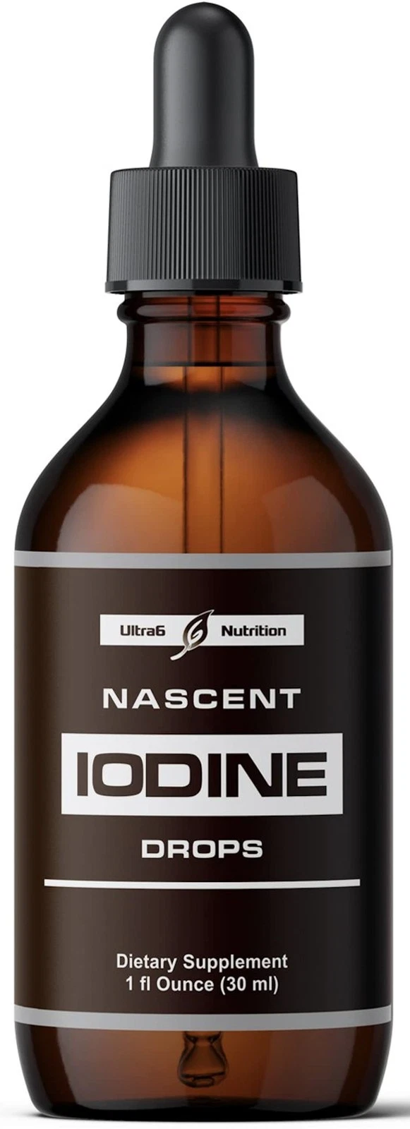 Nascent Iodine Supplement | Nascent Iodine Drops for Increased Energy & Optim...