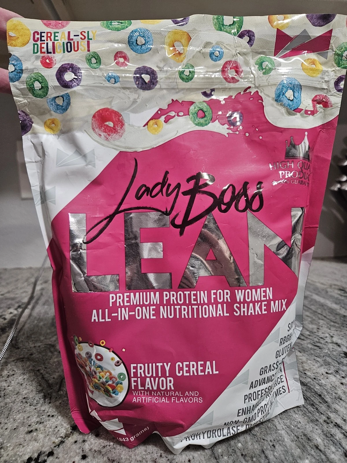 Lady Boss Lean Protein - Fruity Cereal Flavor Meal Replacement Shake ORIGINAL