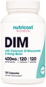 Nutricost Diindolylmethane DIM Supplement for Women 400mg, 120 Capsules