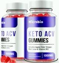 (2 Pack) Microbio Keto ACV Gummies for Weight Loss, Micro Bio Advanced Gummy