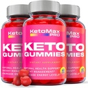 Keto Max Pro Gummies - Keto Max Pro ACV Gummys For Weight Loss ORIGINAL - 3 Pack