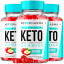 (3 Pack) Keto Pharma Gummies, Keto Pharma ACV Gummies Weight Loss (180 Gummies)