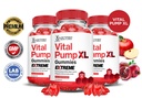 Vital Pump XL Extreme Gummies 2000MG Premium Formula For Men 3 Pack