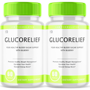 GlucoRelief - Balanced Sugar Level & Glucose Wellness Support (2 Pack)