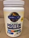 Garden of Life Organic Protein Shake Powder with Vanilla Flavor - 19.5 oz 7/26🔥