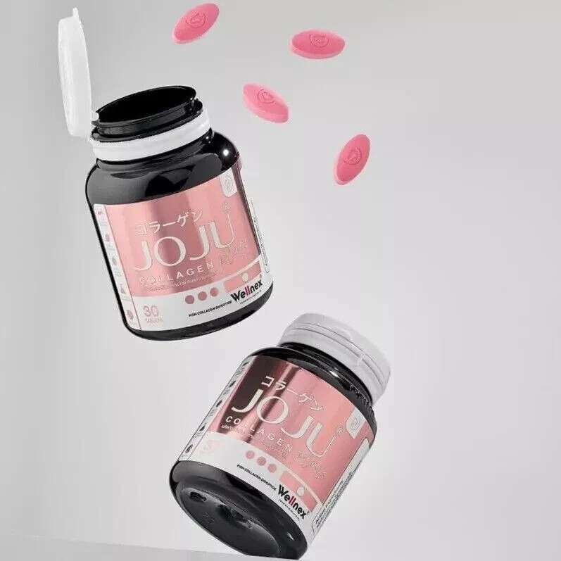 3X Joju Collagen Plus Dipeptide Chewable Younger Skin Smooth Bright Anti-Aging