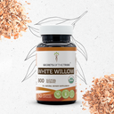 Secrets Of The Tribe Organic White Willow Capsules,400 mg