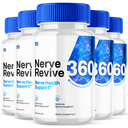 (5 Pack) Nerve Revive 360 - Nerve Health & Cognitive Support Supplement 300ct