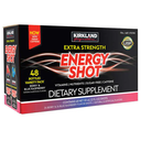 Kirkland Signature Extra Strength Energy Shot, 48 Bottles, 2 Oz Each Fresh!