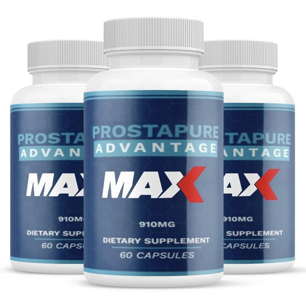 (3 Pack) Prostapure MAX Prostate Supplement for Men- Prosta Pure Energy, Bladder