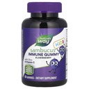 2 X Natures Way, Sambucus� Kids, Immune Gummy with Zinc & Vitamin C, Elderberry