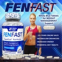 FENFAST® 375 Best Weight Loss Diet Pills with Energy 120 White/Blue Tablets