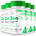 (5 Pack) Zenfit Blood Support Formula, Zen Fit Weight Loss Pills (300 Capsules)