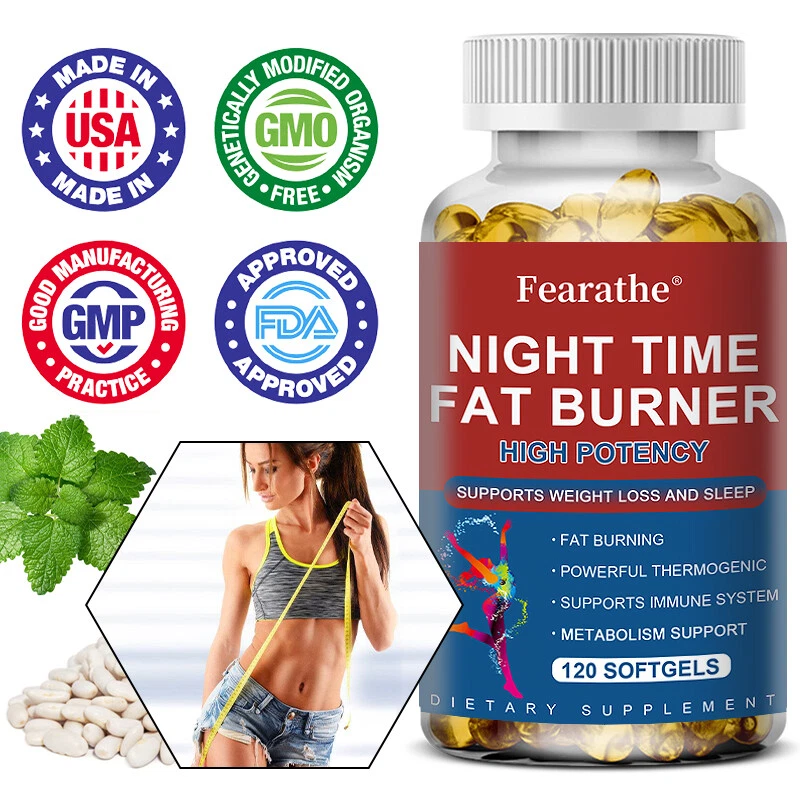 Night Time Fat Burner Weight Loss Diet Pill Appetite Suppressant That Works