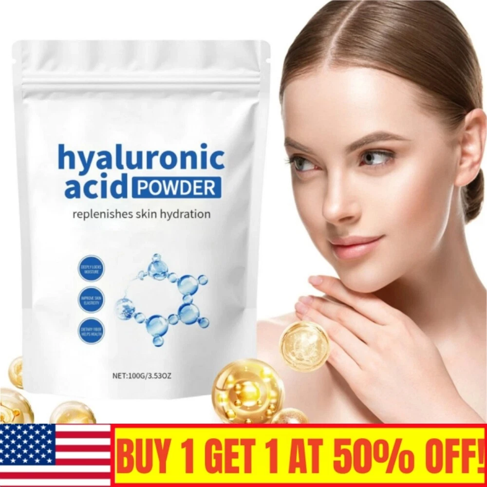 Hyaluronic Acid Powder, Acid Powder for Skincare, Low Molecular Weight