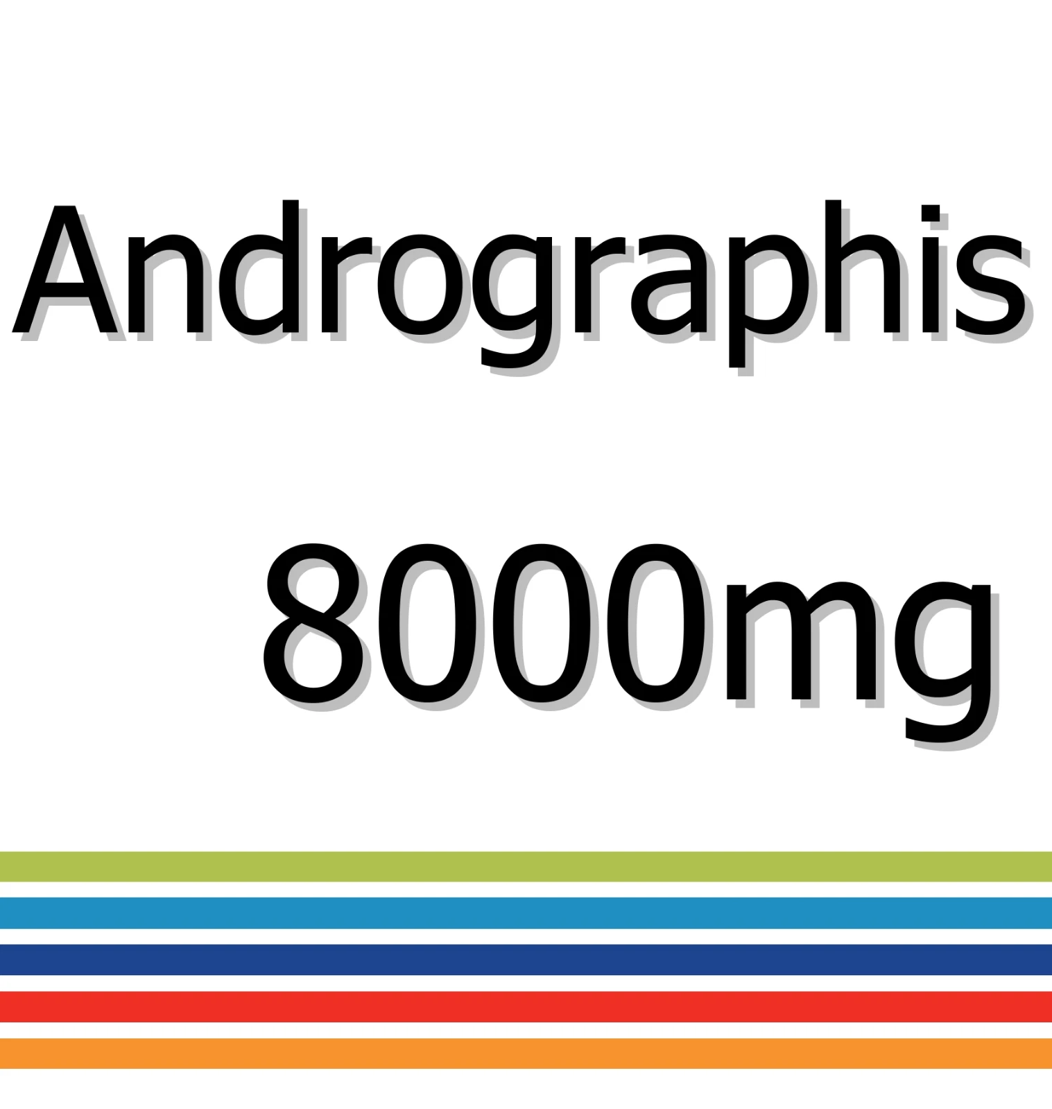 Andrographis 8000mg x 90 Tablets - Digestive Health