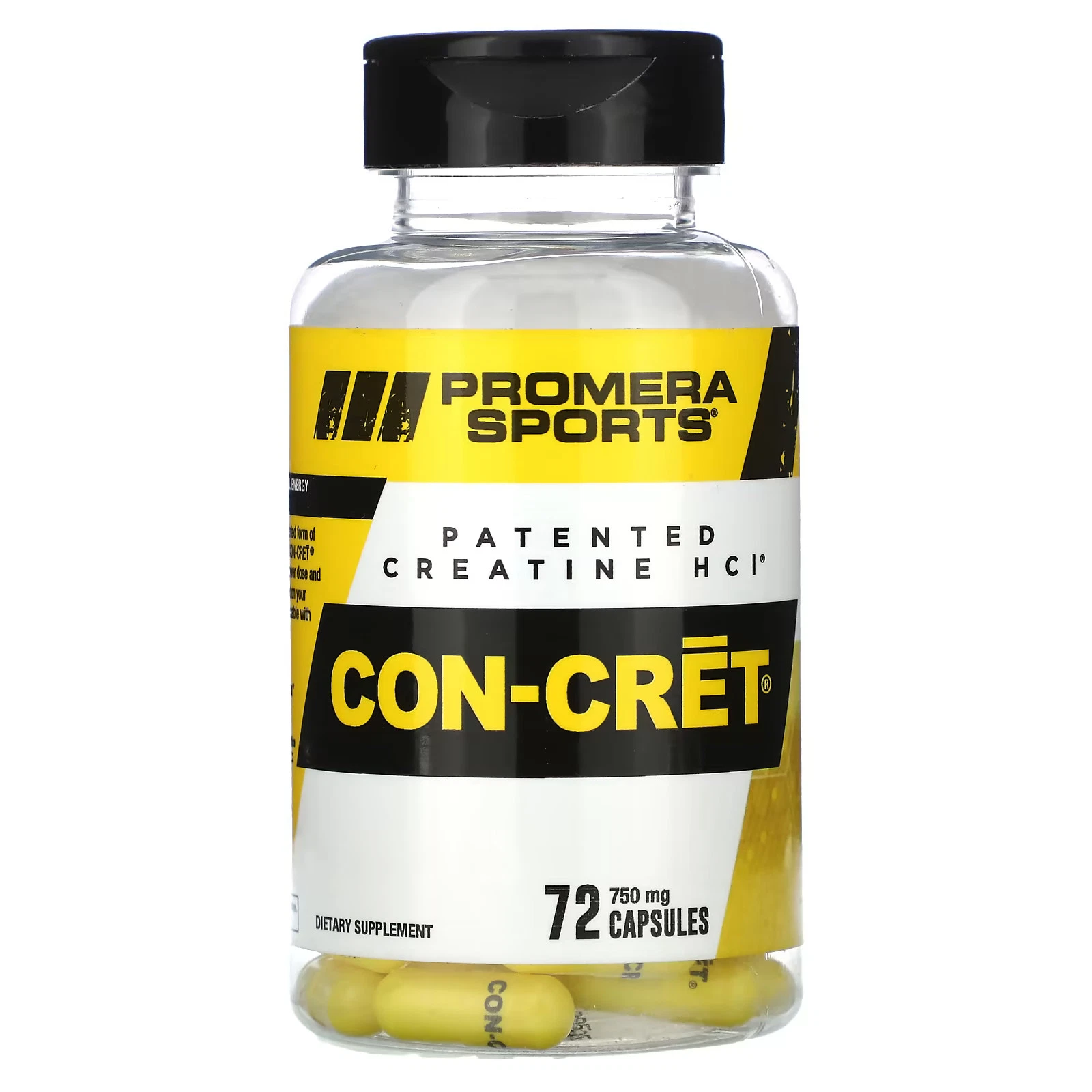 ProMera Sports CON-CRET 750mg Creatine Capsule - FID47586 (72 Count)