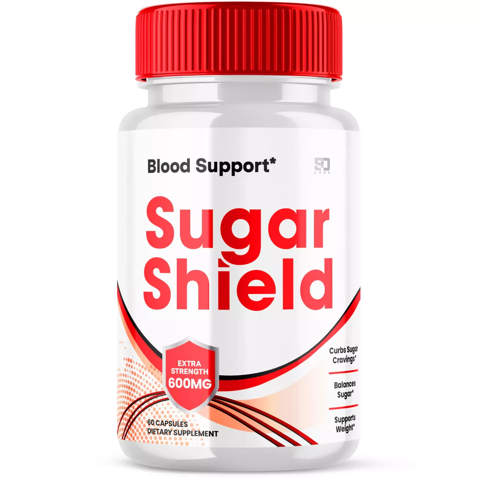 Sugar Shield Blood Sugar Support Capsules - Natural Blend Formula (1 Pack)