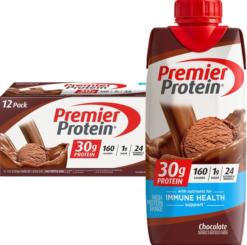 Shake, Chocolate, 30g Protein, 11 fl oz, 12 Ct
