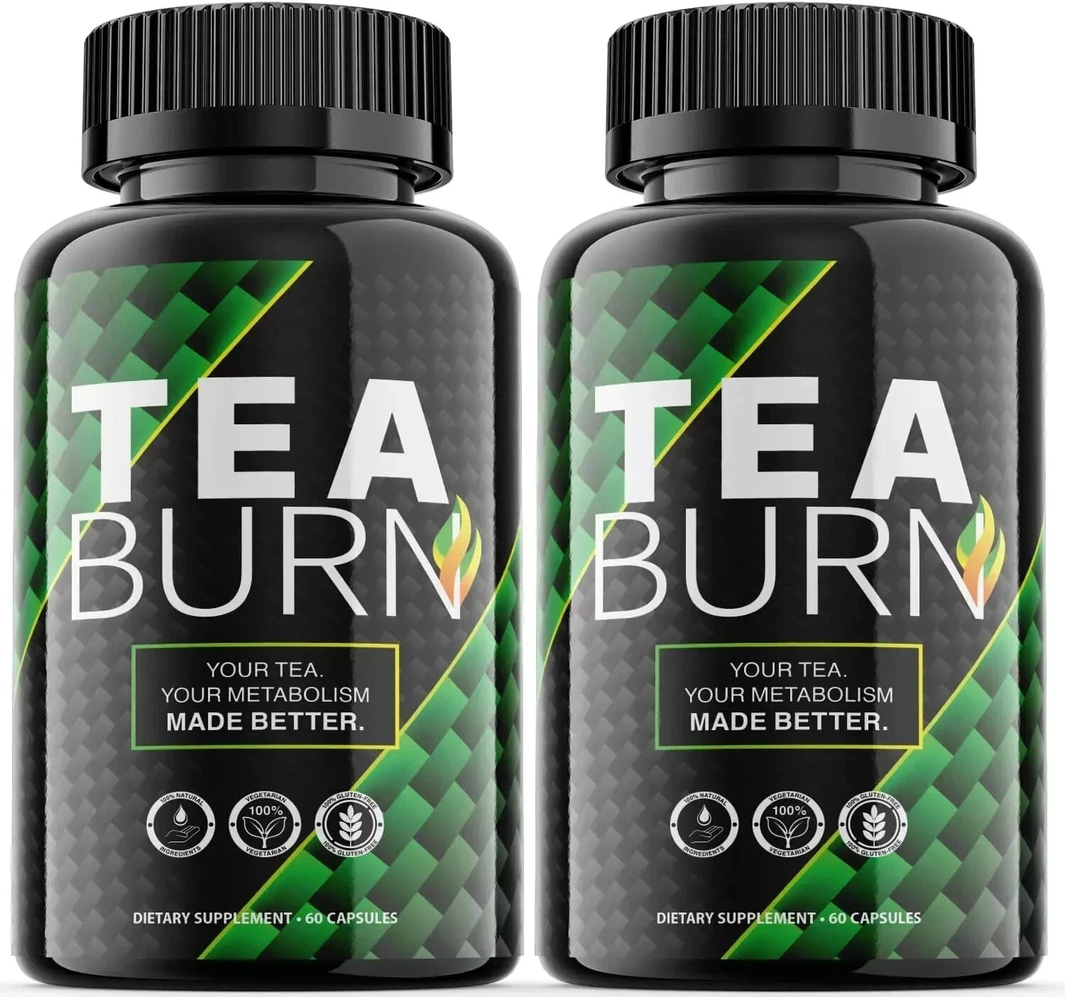 Tea Burn Keto Diet Pills,Weight Loss,Fat Burn,Appetite Control Pack of 3
