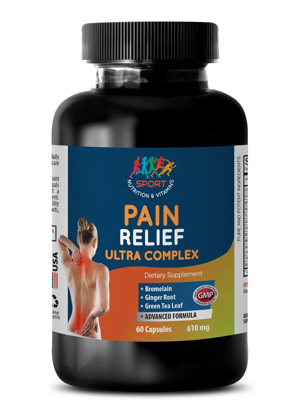 Pain relief hip - PAIN RELIEF ULTRA COMPLEX - 1 Bottle - holy basil capsules