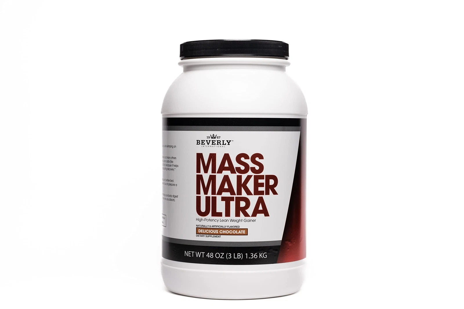 Mass Maker Ultra Lean Weight Gainer Protein Supplement 14 Servings 390 Calories