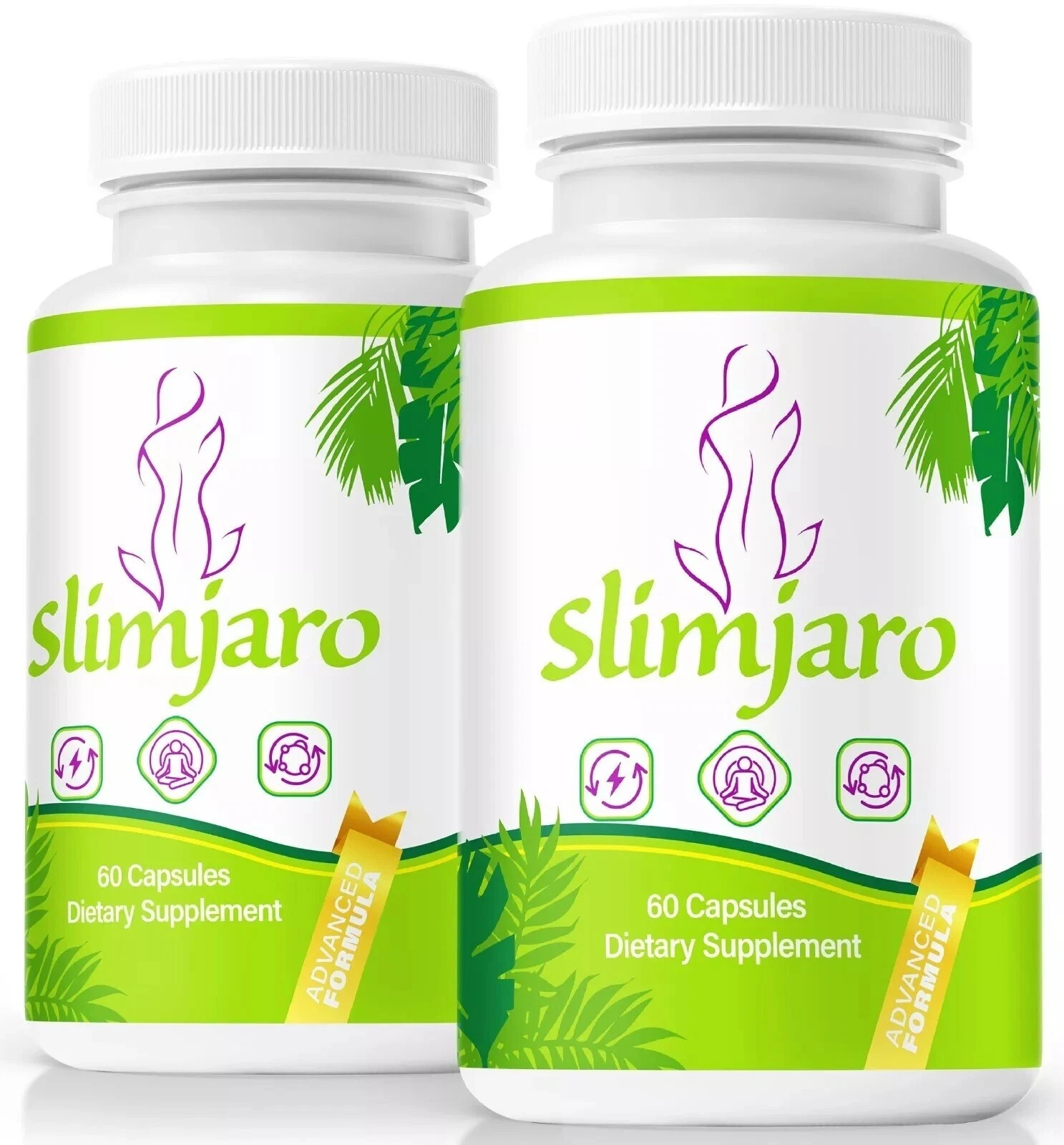 (2 Pack) Slimjaro Capsules Slim Jaro to Support Advanced Weight Loss & Energy