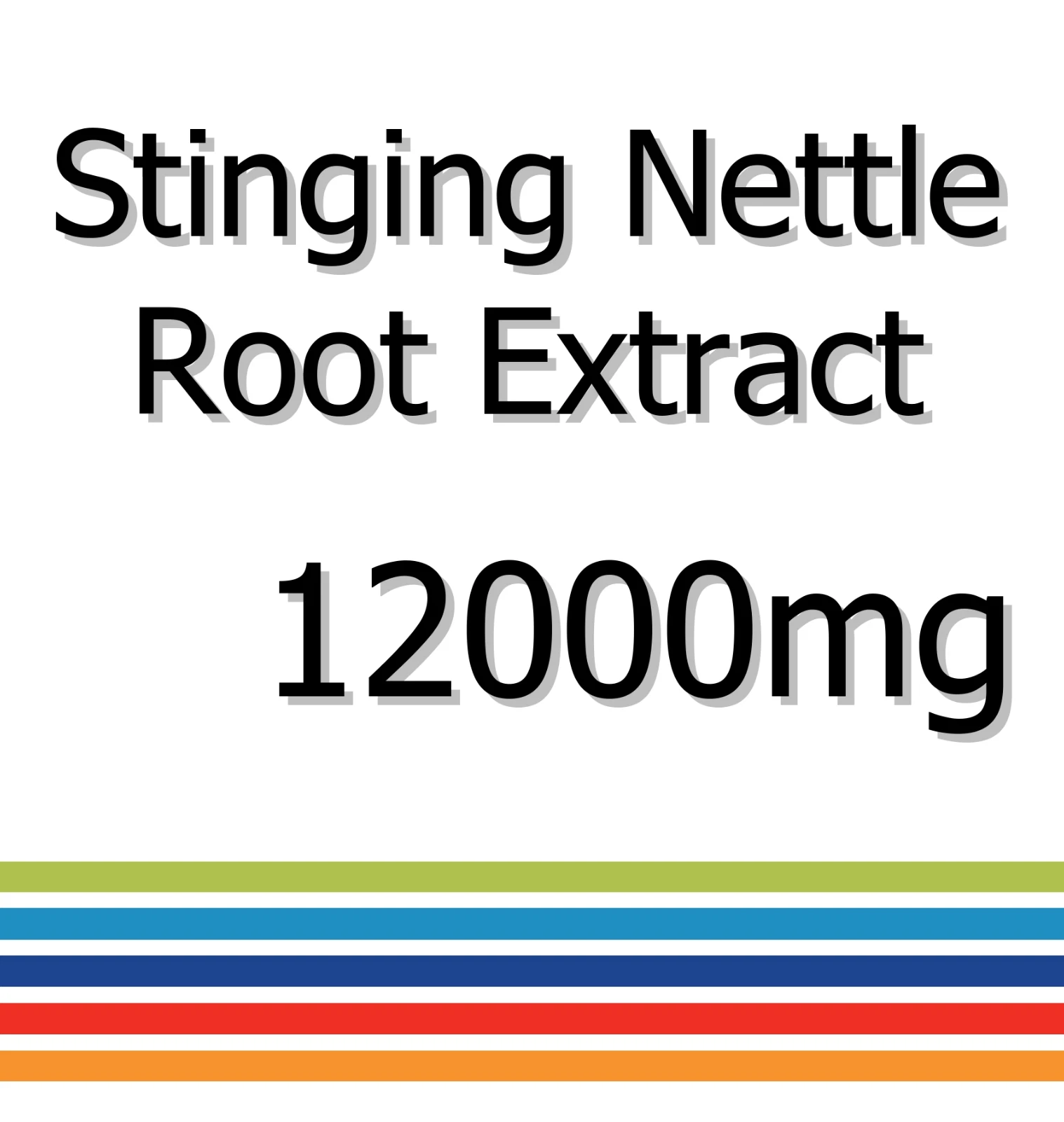 Stinging Nettle Root Extract 12000mg x 30 Tablets - Digestive Health