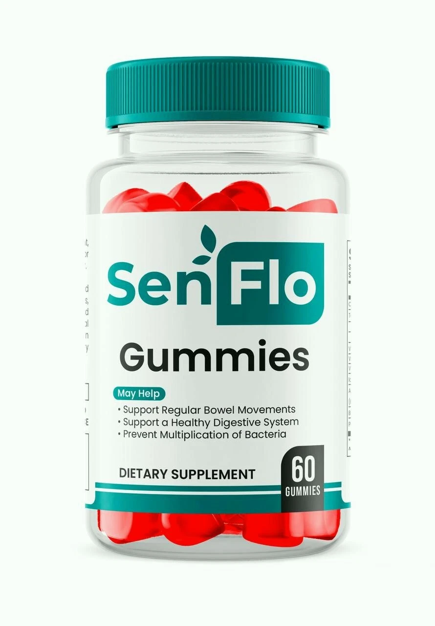 SenFlo Gummies, Sen Flo Digestive Support, Weight Loss Gummy 60ct