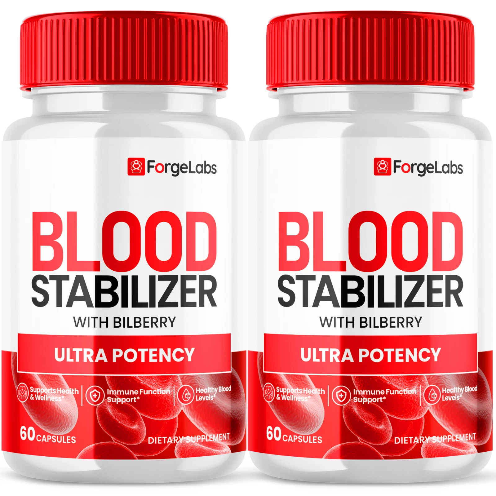 ForgeLabs Blood Stabilizer Advanced Max Formula Glycogen Supplement 120 Capsules