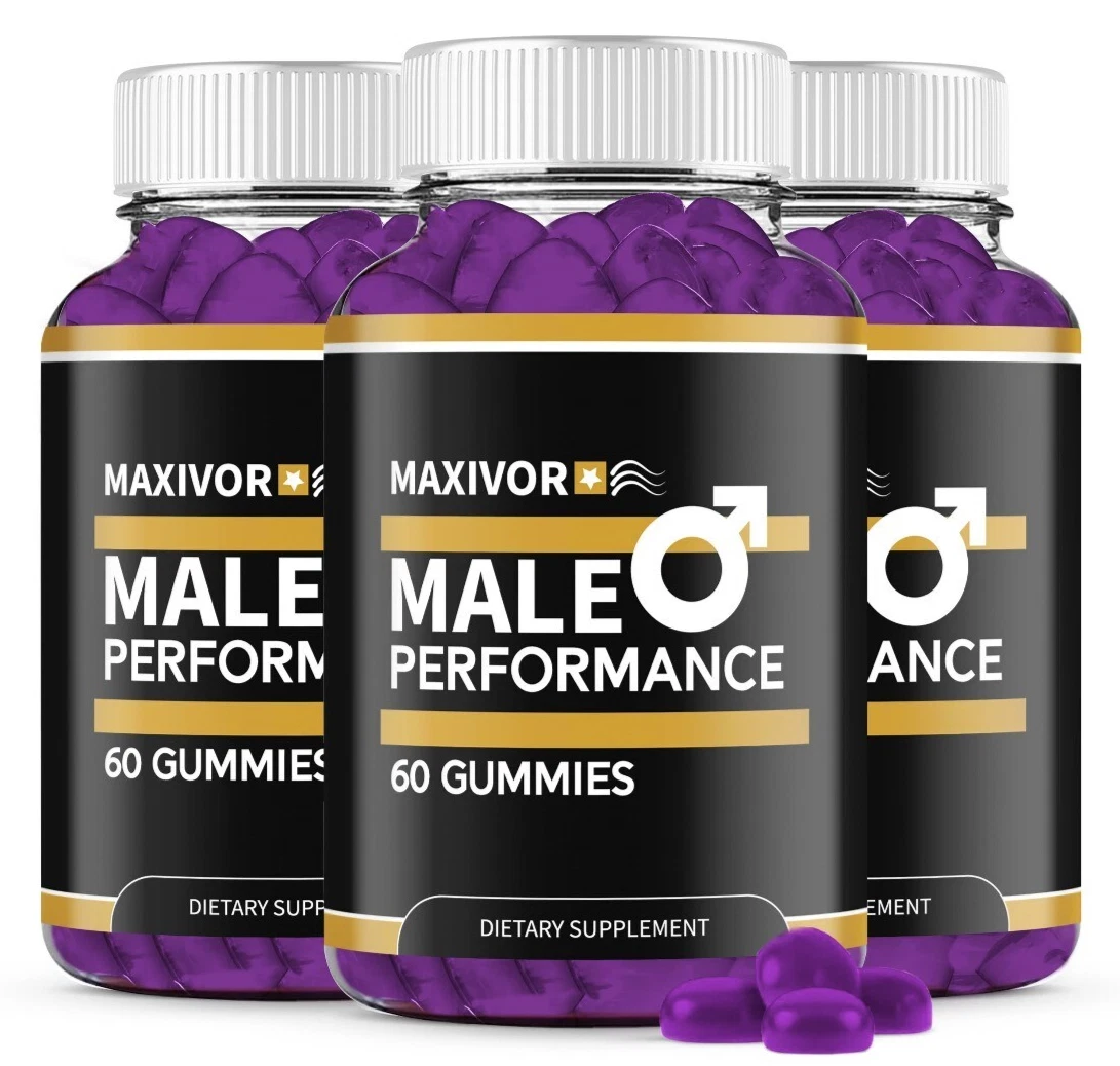 Maxivor Gummies For Men, Maxivor Male Support Gummies ( 3 Pack )