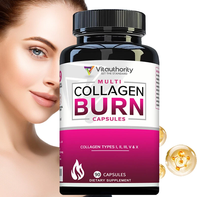 Collagen Complex Capsules-Burn fat and support weight management and skin health