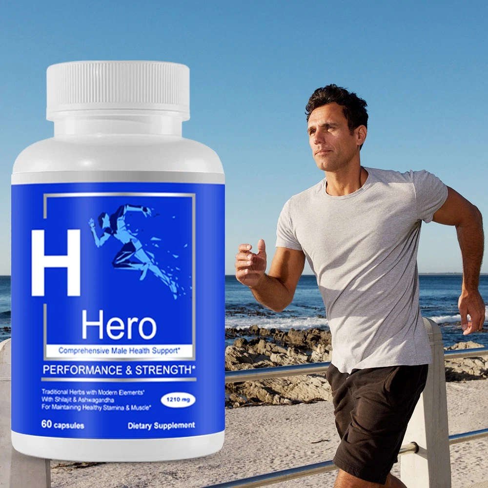 1-3PK EssentialElements T-Hero Platinum Male HealthSupplement Energy&Performance
