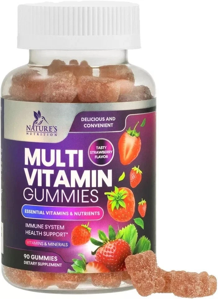 Multivitamin Gummies for Adults Extra Strength - Natural Complete Daily Gummy