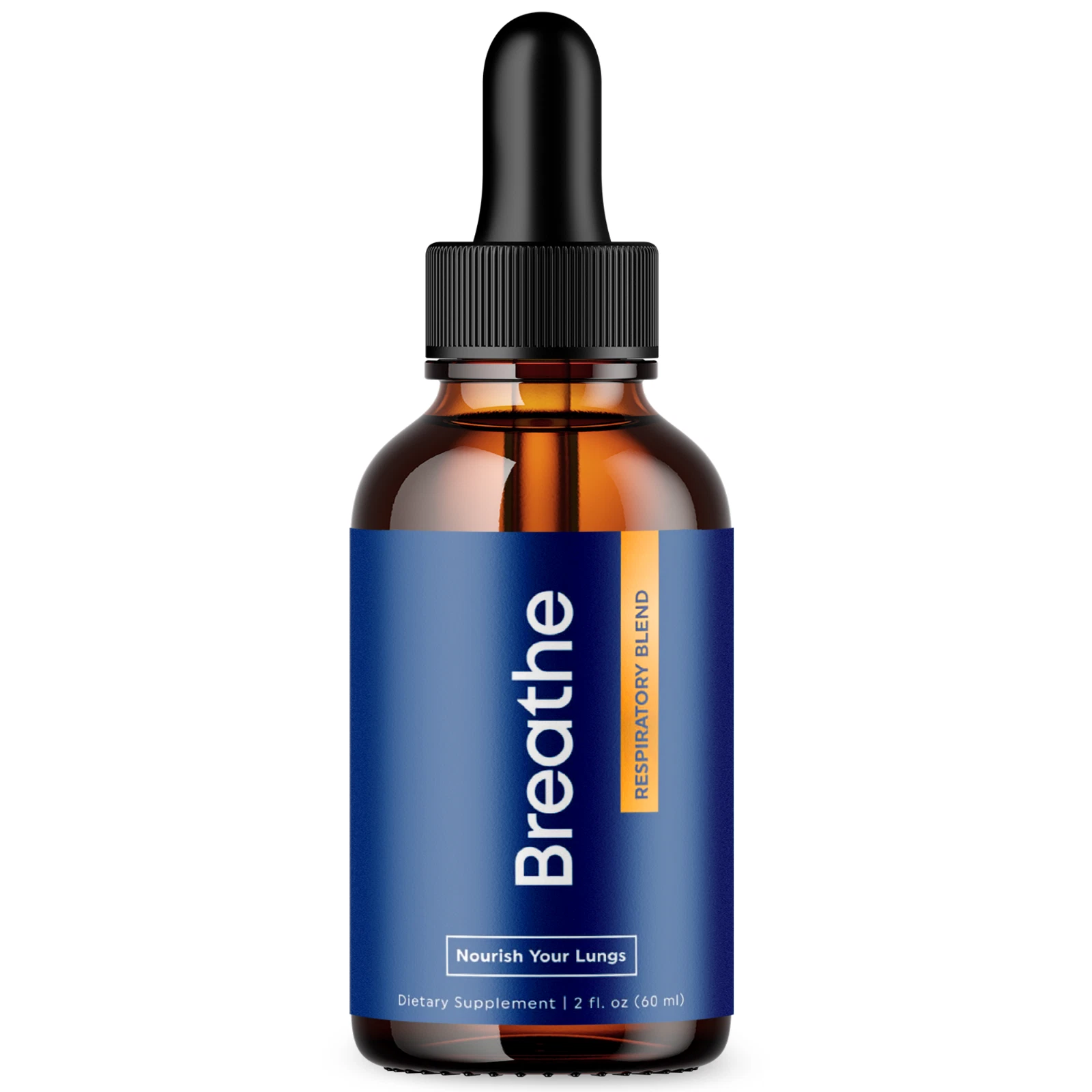 Breathe Respiratory Blend Drops Advanced Formula Lung Max Support 30 Servings