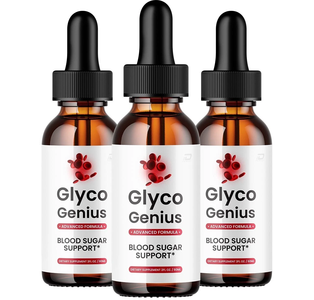 (3 Pack) Glyco Genius – Glyco Genius Extra Strength All Natural Healthy Organic