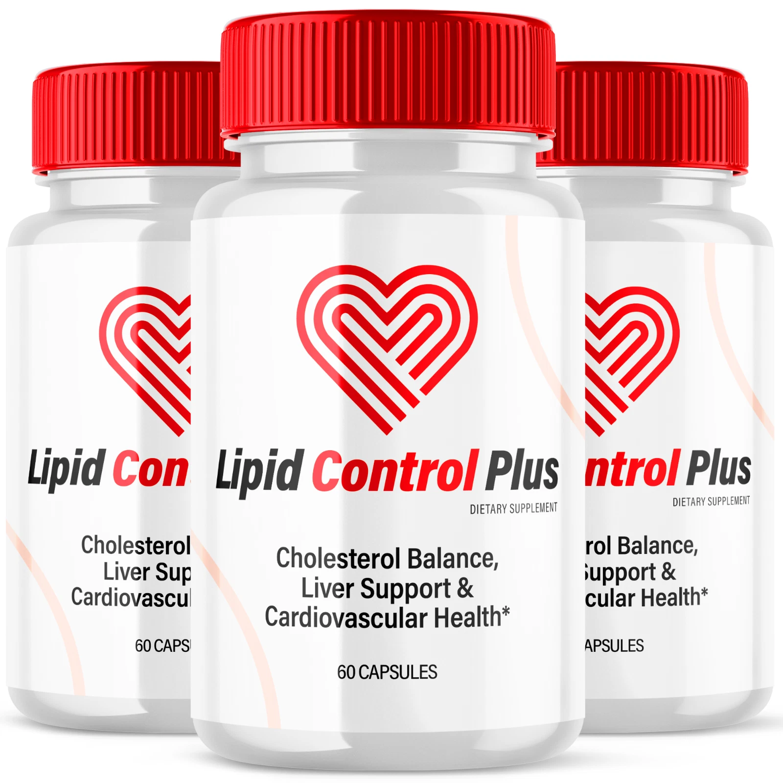 Lipid Control Plus Pill Advanced Balance Support Formula Supplement 180 Capsules